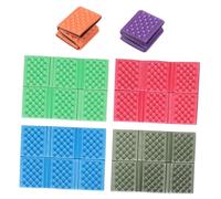 POPETPOP 6 Pièces Tapis de Pique-niques Pliable et Imperméable en Écume, Résistant au Sable, Design Compact pour Jardin et Activités en Plein Air, Facile à Ranger Couleur Couleur Aléatoire