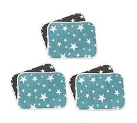 POPETPOP 6 pièces Tapis de pour Cage de Rongeur Lavable et Réutilisable Doublure Cage Hamster et Cochon Confortable et Portable pour Petits Animaux