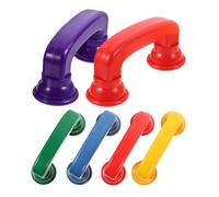 POPETPOP 6 pièces Téléphone Chuchoté Éducatif Plastique Couleurs pour Garçon Fille Montessori pour Développement Concentration Reconnaissance des Couleurs et Aptitudes Auditives