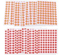 POPETPOP 60 Autocollants de Récompense Scolaire pour Garçon et Filles Motifs Floraux et Pouce Levé, Papier Léger et Facile à Transporter, pour École et Bureau