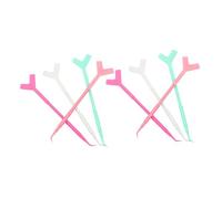 POPETPOP 60 pièces Kit de Rehaussement Cils Y Plastique Outil Multifonction pour Maquillage Professionnel Pinceaux Légers pour Séparer Relever et Fixer Cils Naturels Couleur Aléatoire