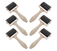POPETPOP 6pcs Rouleaux en Caoutchouc pour Gravure D'art, Faciles à Saisir Utiliser, Adaptés pour Peinture et Surfaces Sculptées, Outils Professionnels pour Impression et Décoration