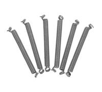 POPETPOP 6pièces Bague De Retenue Pour Lave-linge à Chargement Frontal Collier De Serrage Pour Soufflet De Porte Ressort De Porte De Panneau De Machine Joint De De Laveuse Anneau De