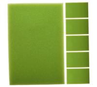 POPETPOP 6pièces Filtre Éponge pour Aquarium Mousse Filtrante de Rechange pour Bassin Éponge Réutilisable pour Purificateur Eau