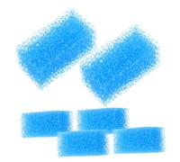 POPETPOP 6pièces Mousses Filtrantes pour Aquarium Média Filtrant De Remplacement Mousse Haute Densité pour Filtration Mécanique Et Biologique Compatible Plupart des Systèmes De Filtration