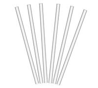 POPETPOP 6pièces Pailles Reutilisables Silicone Pour Boissons Set De Pailles De Rechange Portables Pour Verres Et Gobelets