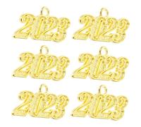 POPETPOP 6pièces Pendentifs Charms De Graduation Pour Bijoux Décoration De Fête Et Souvenirs