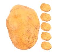 POPETPOP 6pièces Pommes De Terre Artificielles Mousse Végétale Modèle Alimentaire Réaliste pour Décoration Maison Et Cuisine Accessoires Photo