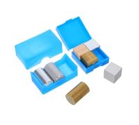 POPETPOP 7 Pièces Cubes et Cylindres Métalliques Cuivre et Aluminium pour Expériences de Kit Pédagogique Portable pour Démonstrations Scientifiques et Apprentissage Physique