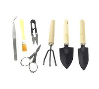 POPETPOP 7Pièces Kit De Jardinage pour Plantes Ensemble Outils De Plantation Durable Poignées pour Rempotage Et Horticulture
