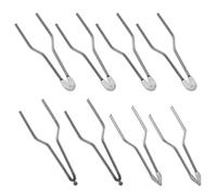 POPETPOP 8 Embouts de Pyrogravure Haute Impédance pour Bois Kit de Pointes de Stylo Pyrograveur en Fil de Fer Ensemble 8 Pièces Outil de Rechange pour Machine de Pyrogravure