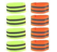 POPETPOP 8 Pièces Bandes Réfléchissantes pour Poussette, Sécurité Nocturne, | Installation Facile, Compatibilité, pour Rues et Chemins, Réfléchit les Phares à Plus de 30 Mètres