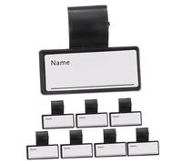 POPETPOP 8 pièces Étiquettes Nom pour Stéthoscope Identification Suspendue avec Fermeture Ouverte Compactes et pour Tube Stéthoscope