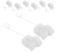 POPETPOP 8 pièces Kit Moteur à Vibration pour Peluches DIY Mécanisme à Tirette Blanc Accessoire de Réparation pour Jouets Créatifs et Peluches à Mouvement