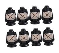 POPETPOP 8 Pièces Miniature Lanterne Vintage Accessoires Maison de Poupée Suspendus Décoration Mini Jardin et Bureau Ornements Miniatures pour Décor Tiny House