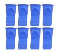 POPETPOP 8 Pièces Noyau De Drainage D’Eau En Silicone Anti-Odeurs Dispositif Anti-Refoulement Pour Siphon De Sol Bonde Douche Odeur Cuisine Salle De Bain Canalisations 3.74X1.69in