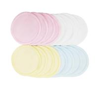 POPETPOP 8 pièces Pads Démaquillants Coton Pur Réutilisables avec Pochette Filet Lingettes Visage pour Enlever Maquillage Mascara à Adaptées Peaux Sèches et Grasses