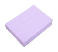 POPETPOP 80 Enveloppes Papier Vierges pour Invitations Couleur Lavande Format Standard pour Cartes de Visite Pochette de Rangement pour Mariage Anniversaire et Événements Spéciaux
