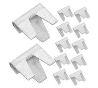 POPETPOP 800 Pièces Pet Cage Connecting Clips Metal Wire Buckle Fasteners for Small Animals Including Birds Rabbits Cats Dogs Compact Iron Clips for Birdcage and Poultry Enclosures