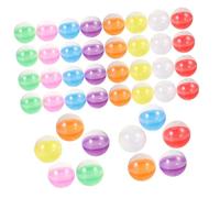 POPETPOP 80pièces Transparentes Remplissables Plastique Pour Machines à Distributeur Contenants Multi-usages Pour Jouets Et