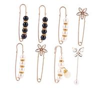 POPETPOP 8pièces Broches Délicates Et Réglables Pour Jupe Épingles De Couture Anti-dérapantes Pour Vêtements Femmes Accessoires De Mode Ajustables Pour Tour