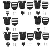 POPETPOP 8pièces Clips de Fixation pour Couverture de Spa Kit de Remplacement Clés et Visserie Verrous pour Couverture de Spa