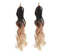 POPETPOP 8pièces Crochet Goddess Locs Extensions De Dreadlocks Synthétiques Tresses Pour Femmes Au Crochet