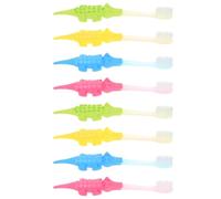 POPETPOP 8Pièces Dents Garçon Fille à Poils Souples Lot de Ergonomique pour Hygiène Bucco pour Tout