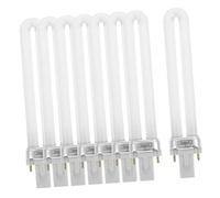 POPETPOP 8pièces Lampe à Nail LED avec Tubes Lumineux pour Ongles Gel et Manucure DIY