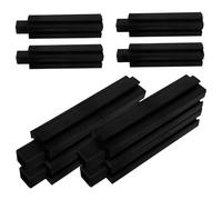 POPETPOP 8pièces Plastique pour Jardinières Élevées Accessoires De Support pour Bac De Plantes pour Balcon Et Jardin Installation Facile Et Design Esthétique