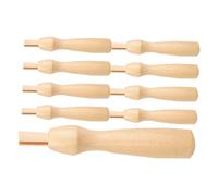 POPETPOP 9 pièces Punch Needle Set With Wooden Handles Ergonomic Wool Felting Tool For DIY Crafts Versatile Felting Holder For Home Decor And Artistic Projects