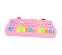 POPETPOP Abacus Éducatif Plastique Perles pour Garçon Fille Outil Portable Calcul Rapide Apprentissage Mathématique pour Élèves Boulier Coloré pour Compter et Calculer