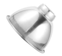 POPETPOP Abat-Jour en Métal Inoxydable pour Lampe Industrielle, Protection d'Ampoule Étanche, Diamètre Moyen 3,7 CM, Couvercle de Phare Résistant aux Intempéries, Adapté pour Usage