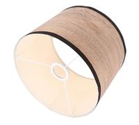 POPETPOP Abat-jour en Tissu Léger pour Lampe de Table, Installation Pratique, Structure Simple, Adapté à L'étude la Bibliothèque, Forme Délicate et Résistante la Déformation