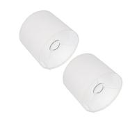 POPETPOP Abat Jour Lampe de Chevet en Lin Beige, Lot de 2, Design Détachable et Léger, pour Lampes de Table et Murales Hôtels ou Autres Lieux