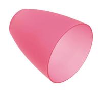 POPETPOP Abat-Jour Plat en Plastique pour Lampe de Chevet, Diamètre 42 MM, Petit Format, Diffuseur Lumineux, Compatible Lampes de Table LED et Lampadaire, Remplacement Pratique