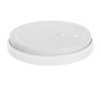 POPETPOP Abat-jour Rond Plastique pour Plafonnier Montage Plafond Facile Design Moderne et Élégant Compatible Chambre Salon Bureau Éclairage et Entretien Simple