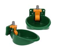 POPETPOP Abreuvoir Automatique Vert pour Porcs Moutons et Chèvres Distributeur Eau pour et Ferme Bol Abreuvement Propre pour Animaux de Ferme