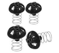 POPETPOP Accessoire de Rechange en Plastique et Silicone Machine à Café 4 Ensembles pour Noire et Garantit une Extraction Uniforme Maintient la Pression Panier à Café Compatible