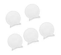POPETPOP Accessoire de Support pour Doigt de Clarinette et Hautbois en Caoutchouc Blanc, Lot de 5pcs, Solide et Installation Simple pour Jouer Confortablement