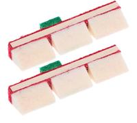 POPETPOP Accessoire pour Piano Droit en Feutre de Laine et Bois, 2pcs, Forme Uniforme, Confortable Toucher et Sécurisé, pour Entretien et Protection Style Aléatoire