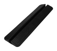 POPETPOP Accessoires de Renforcement pour Barrières de Sécurité Bébé et Animaux, Rampe de Seuil en PP Noir, Installation Facile, Protection pour Entrée D'escalier