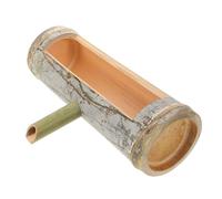 POPETPOP Accessoires d'eau en bambou - Décoration japonaise - Fontaine en bambou pour aquarium - Fontaine en bambou naturel - Fontaine d'intérieur en bambou