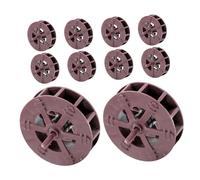 POPETPOP Accessoires Décoratifs pour Fontaine Cascade 10 Pièces 8 Cm pour Aquarium Jardin, Roue à Eau Miniature Rotative, Modèle De Roue à Eau Soi-même, Décor Naturel D’intérieur