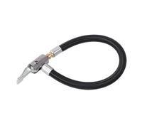 POPETPOP Adaptateur de Gonflage avec Tuyau Extension Raccord Verrouillable pour Pompe à Air Voiture Tube Adaptateur de Valve Pneu Standard