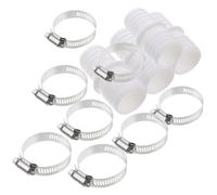 POPETPOP Adaptateur de Raccord pour Tuyau de Piscine Colliers en Acier Résistant Connecteurs Durables Abs et Acier pour Accessoires de Piscine Polyvalents