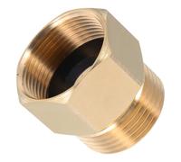 POPETPOP Adaptateur de Tuyau Laiton Filetage Fin vers GHT Raccord Étanche Haute Pression pour Arrosage Piscine Usage Domestique et Agricole