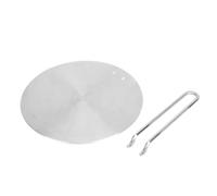 POPETPOP Adaptateur Plaque Induction Acier Inoxydable Disque Convertisseur Diffuseur de Chaleur pour Cuisinière Induction Gaz et Électrique Compatible Poêles et Céramique