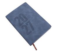 POPETPOP Agenda 2027 Bleu avec 365 Pages Journalières en Papier, Léger et Expérience D'écriture Fluide, pour L'école Maison