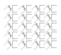 POPETPOP Agrafes Ondulées de Soudage 0,8 MM en Acier Léger 1000 Pièces pour Réparation Pare-Chocs Voiture Compatible Machine à Souder Plastique